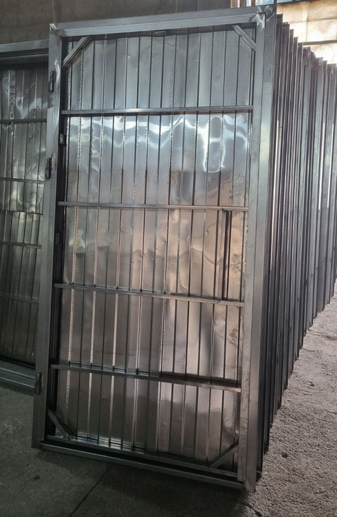 استراکچر داخلی درهای ضد سرقت پروفیل کشی ۴۰×۲۰ ورق سرتاسری